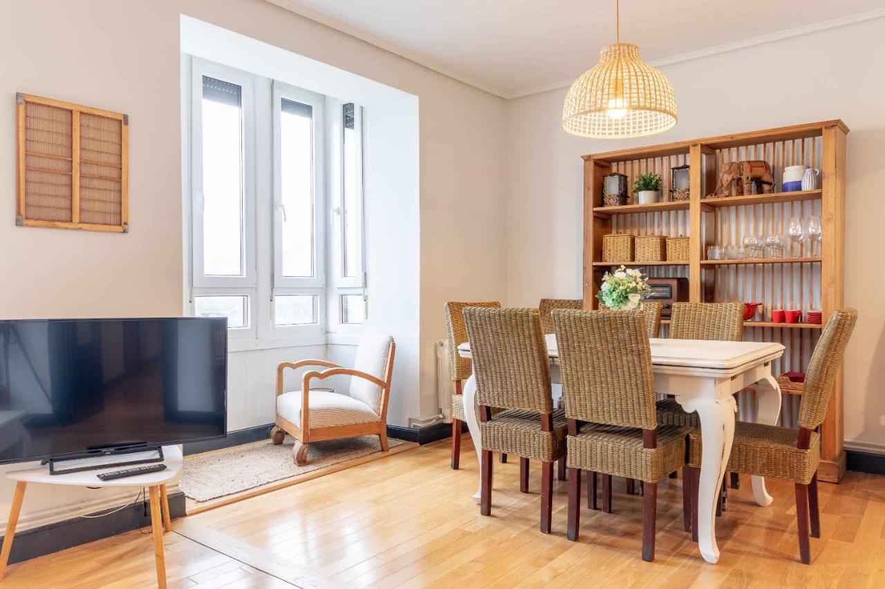 Apartamento Kuia Con Vistas Frontales A La Ria De Bilbao Cerca Del Metro 에란디오 외부 사진