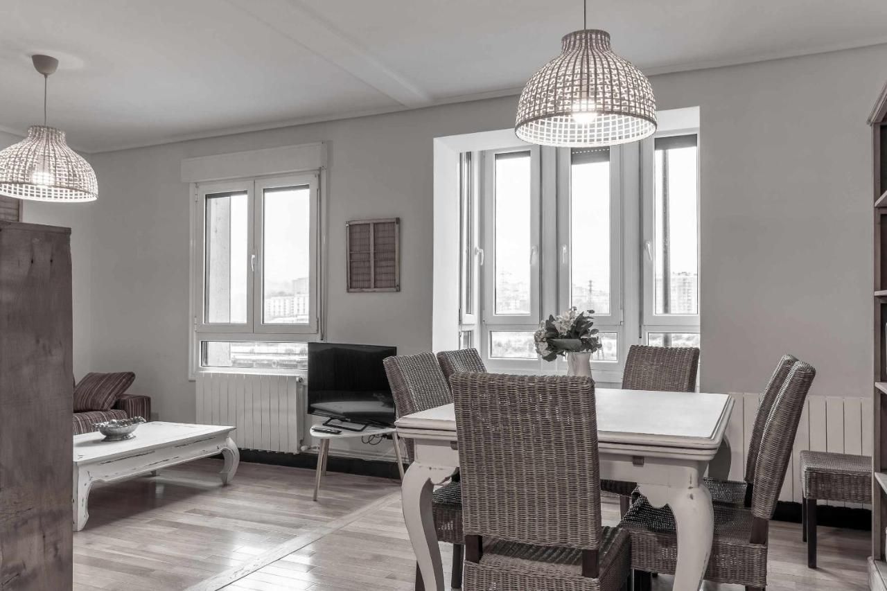 Apartamento Kuia Con Vistas Frontales A La Ria De Bilbao Cerca Del Metro 에란디오 외부 사진